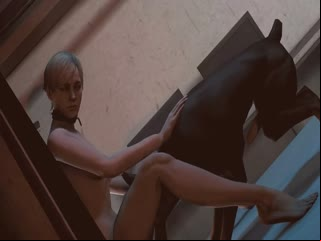 Gorgeous black dog fucked a hot brunette